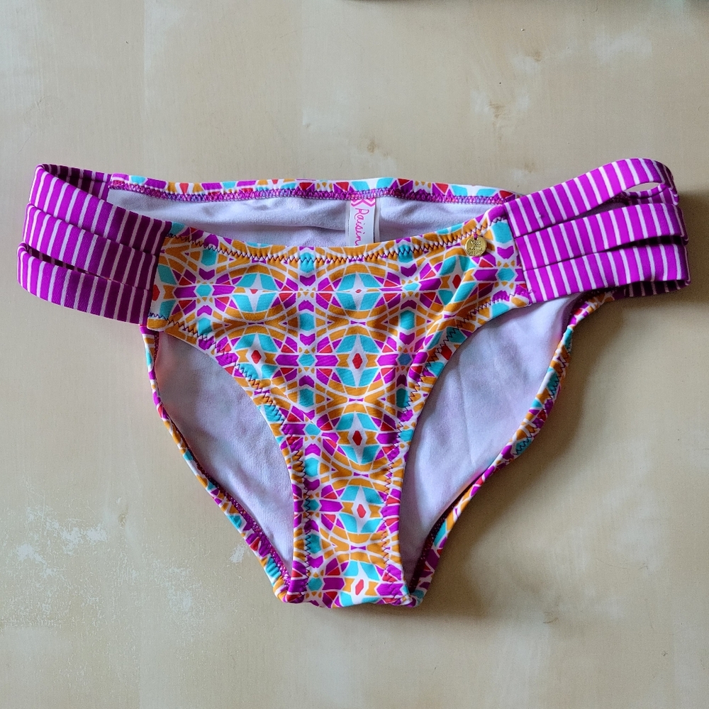 Raisins Colorful Geometric Bikini Bottoms